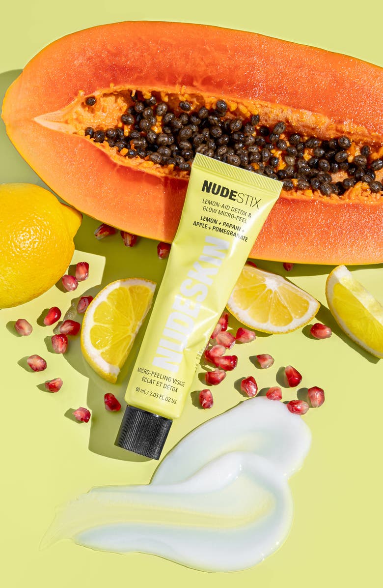 NUDESTIX Lemon-Aid Detox & Glow Micro-Peel, Alternate, color, 