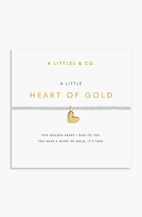 A Little 'Heart Of Gold' Bracelet