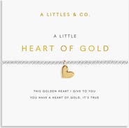 A Littles & Co A Little 'Heart Of Gold' Bracelet