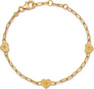 Astley Clarke Gold Biography Heart Station Bracelet