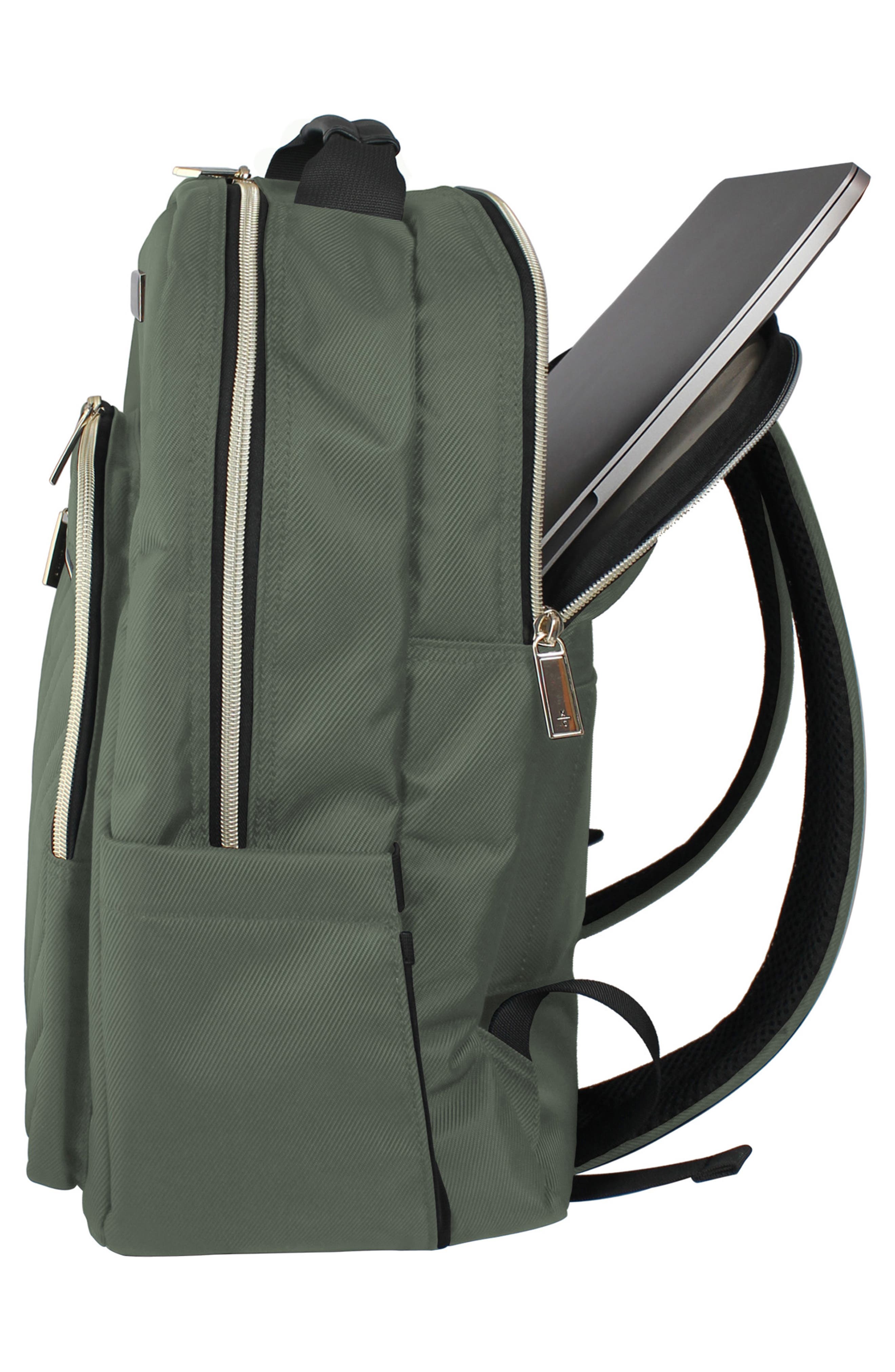 Kenneth Cole Chelsea Backpack, Alternate, color, Olive