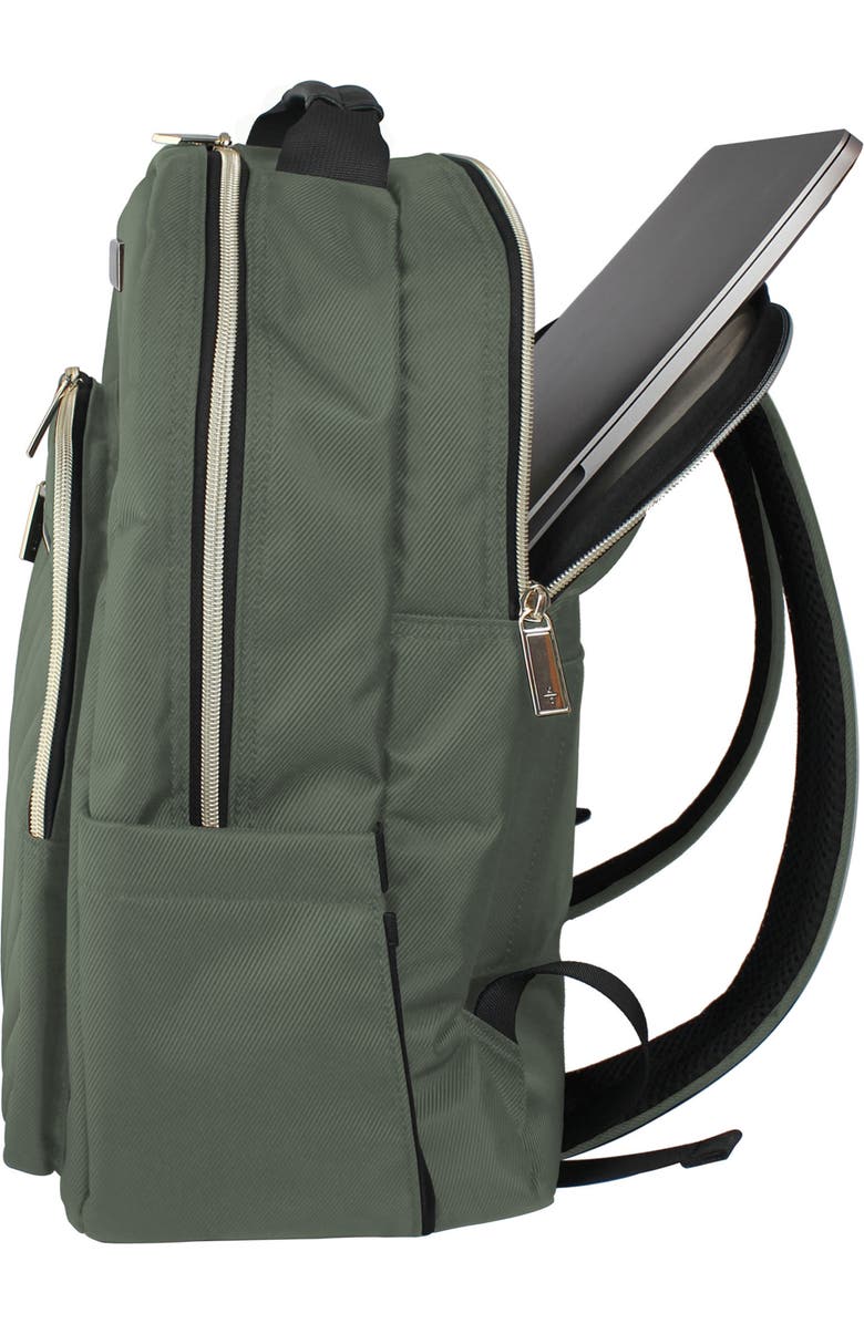 Kenneth Cole Chelsea Backpack, Alternate, color, Olive