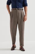 Brunello Cucinelli Chevron trousers