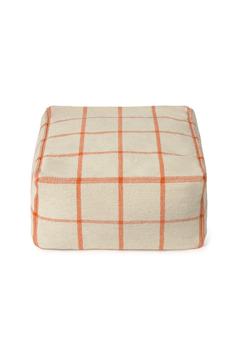 Pouf Geo Block, Main, color, Natural, Terracota