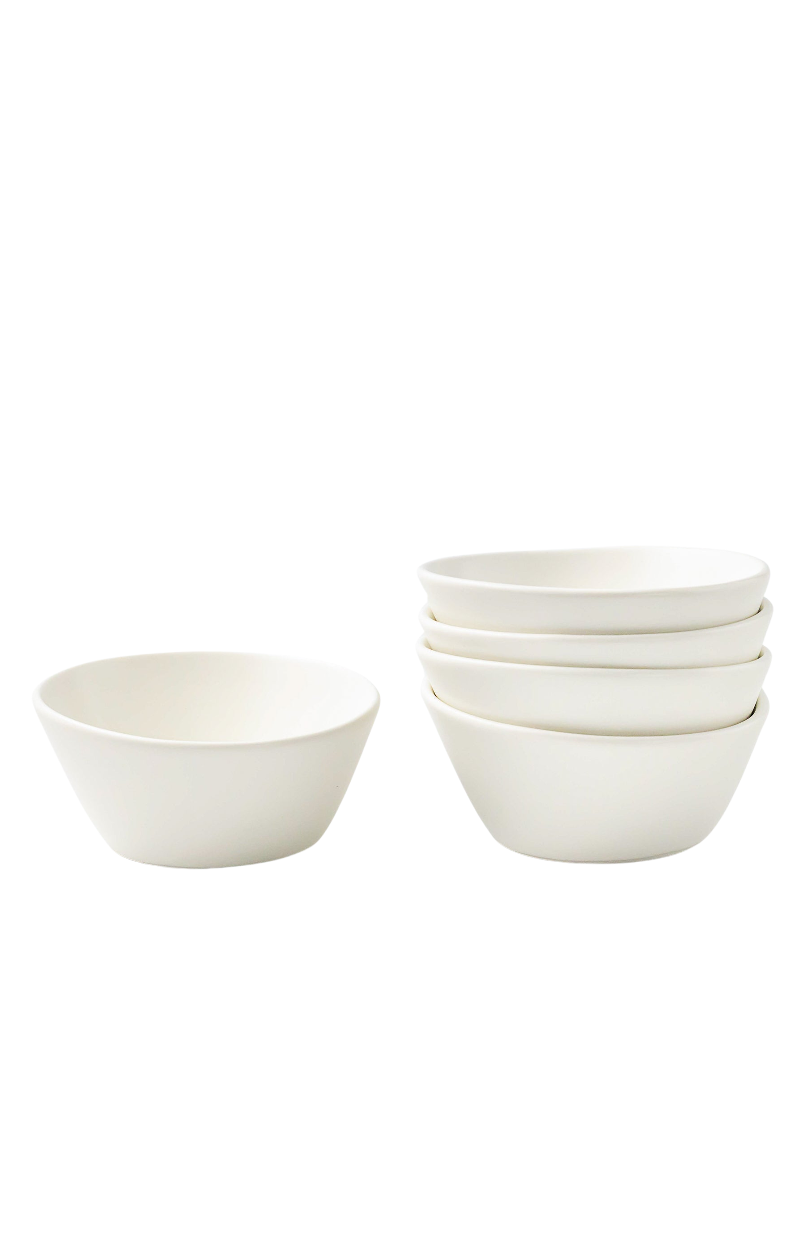 Matte White Set of 4