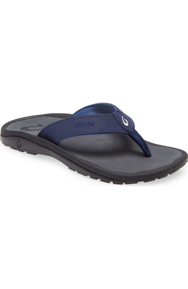 OluKai Ohana Flip Flop, Main, color, Pacifica / Dk Shadow