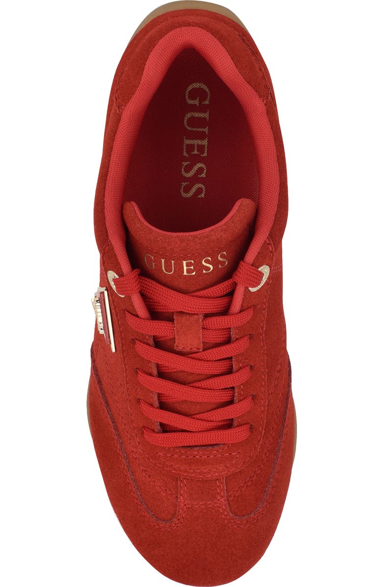 GUESS Gabiey Sneaker, Alternate, color, Red