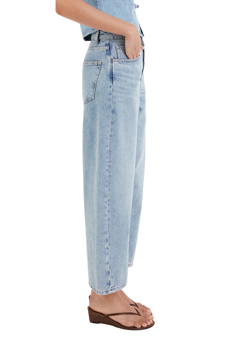 Bimba Barrel Jeans, Alternate, color, MEDIUM BLUE
