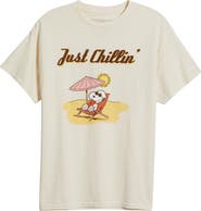 Vinyl Icons Peanuts® Snoopy Just Chillin
 Cotton Graphic T-Shirt