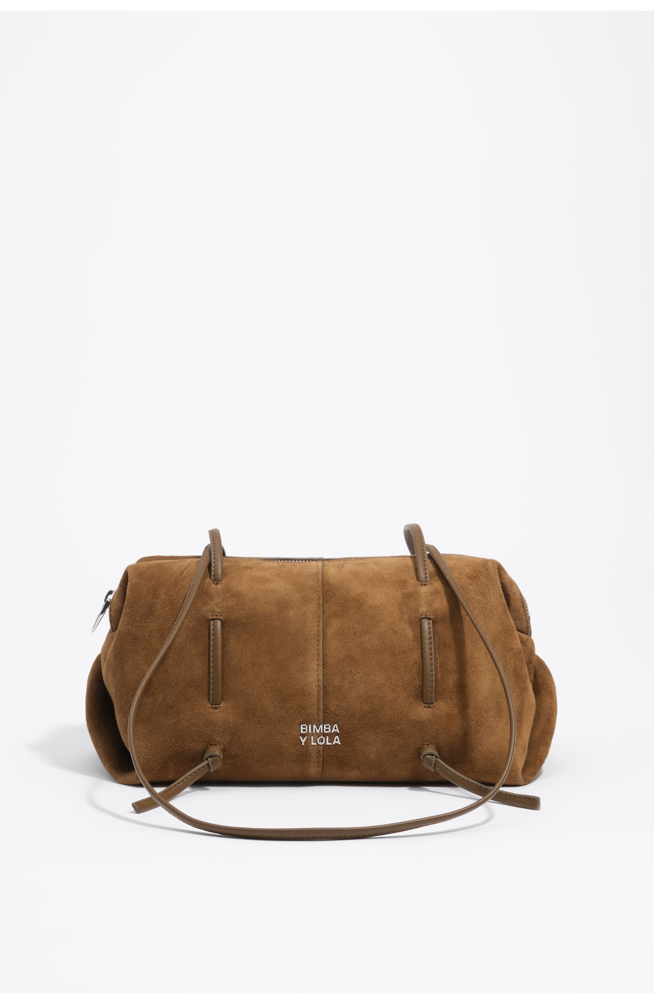 Suede Lolita Shoulder Bag, Alternate, color, DARK OLIVE