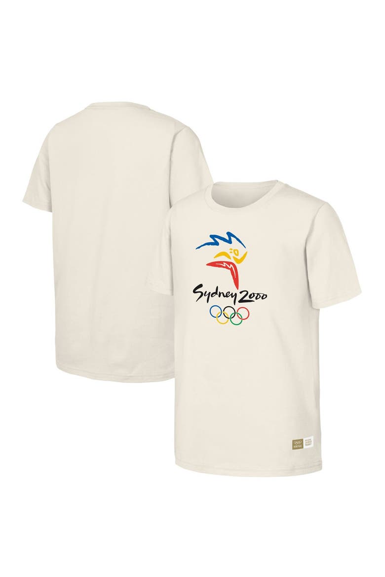 Men's  Natural 2000 Sydney Games Olympic Heritage T-Shirt, Alternate, color, Natural