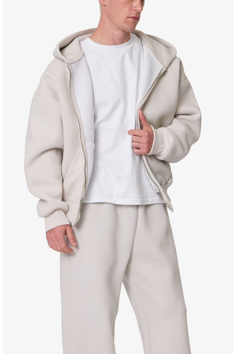 Stiff Lounge Zip Hoodie, Alternate, color, GREY