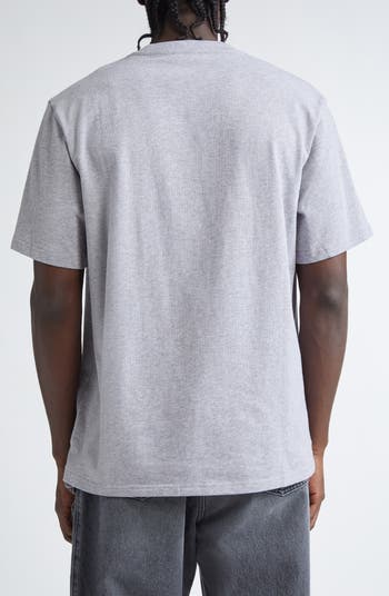 Embroidered Logo Cotton T-Shirt