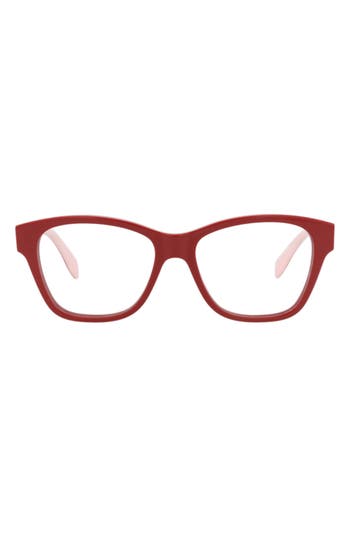 Alexander Mcqueen Mcqueen 52mm Square Optical Glasses