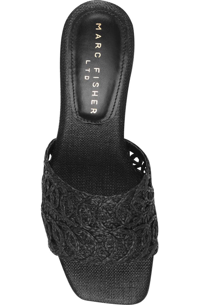 Marc Fisher LTD Follie Sandal, Alternate, color, Blk01