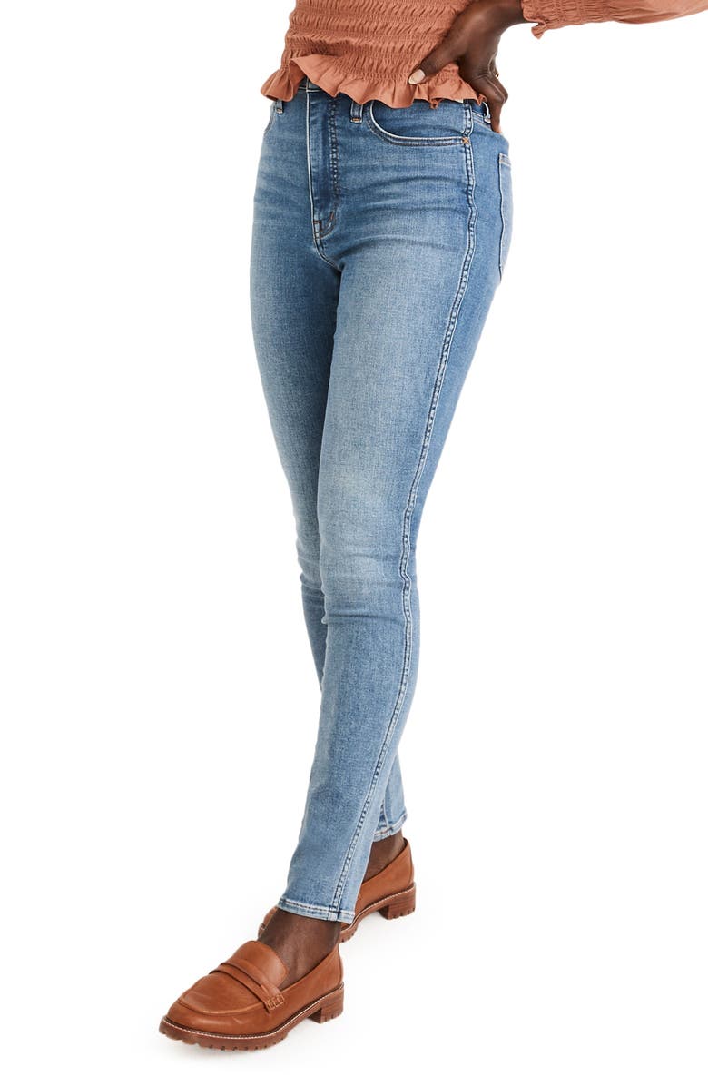 Madewell Curvy Roadtripper Authentic Skinny Jeans, Alternate, color, 