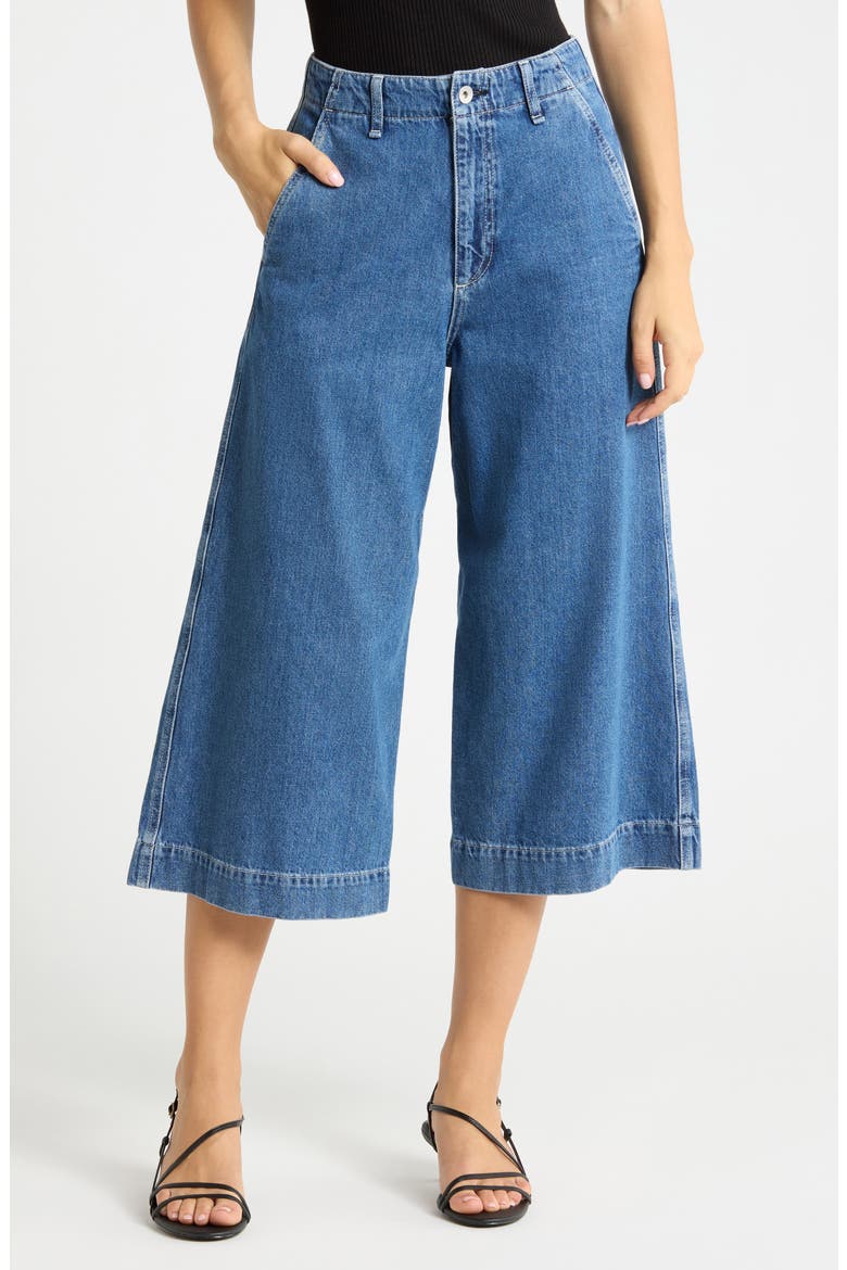 Jade High Waist Capri Jeans, Main, color, LILY