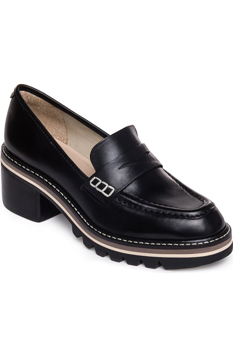 Bernardo Footwear Bernardo Selma Leather Loafer Pump, Main, color,