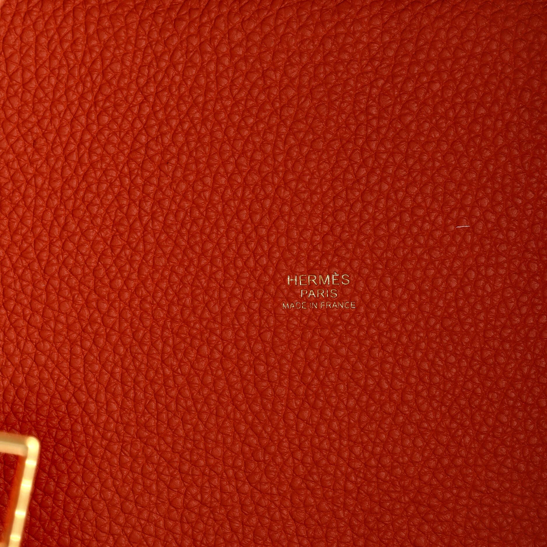 Pre-Owned Hermes Picotin Lock Bag Clemence MM, Alternate, color, Feu