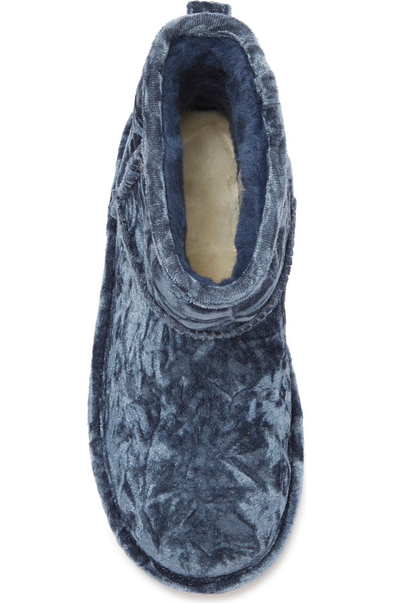 UGG<sup>®</sup> Kids' Classic Mini II Velvet Bootie, Alternate, color,