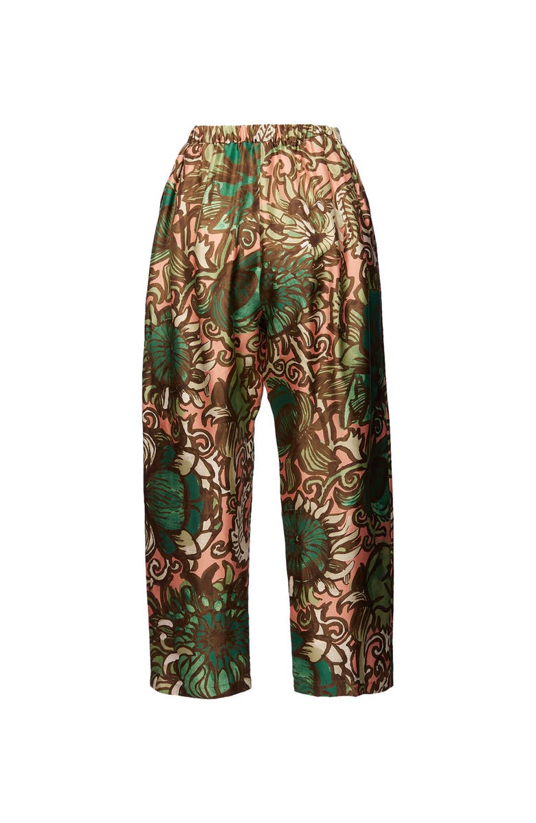 La DoubleJ Drawstring Pants, Alternate, color, Anemone Pink Olive