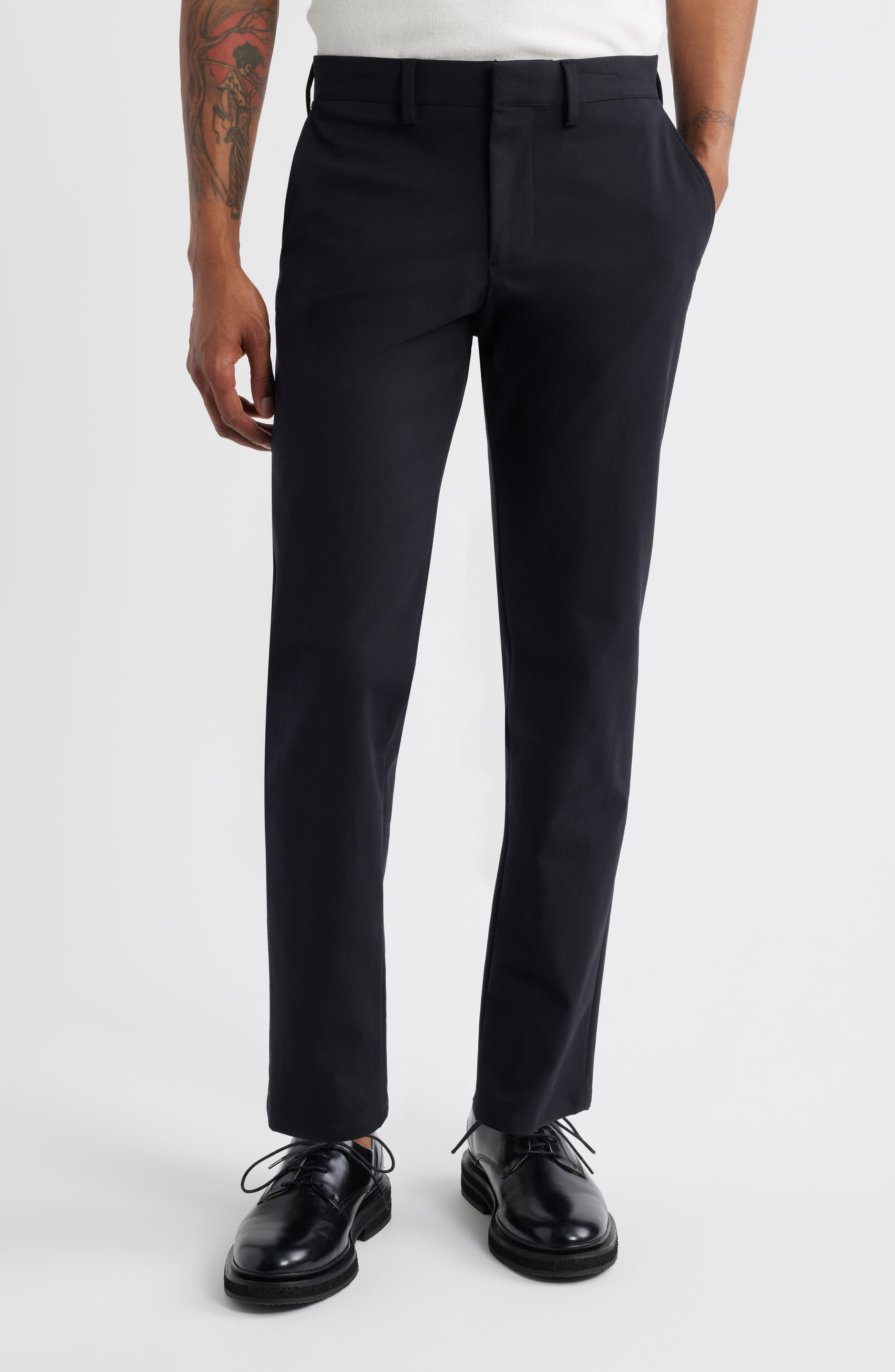 Open Edit Slim Fit Stretch Cotton Chinos