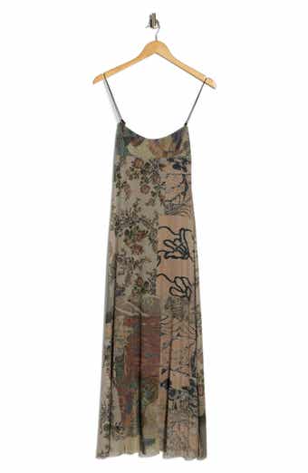 Desigual Tapestry Print Slipdress