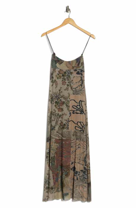 Desigual Tapestry Print Slipdress