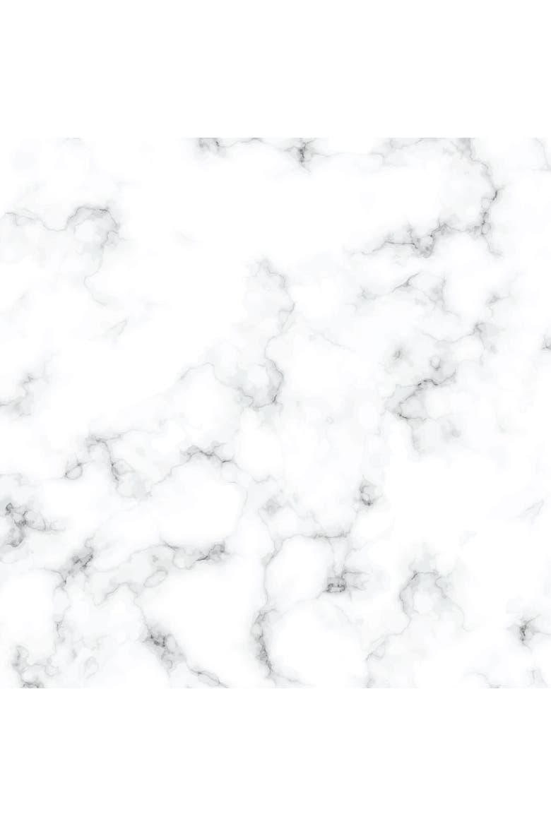 Signature Marble Organic Cotton Fitted Crib Sheet, Alternate, color, Gray