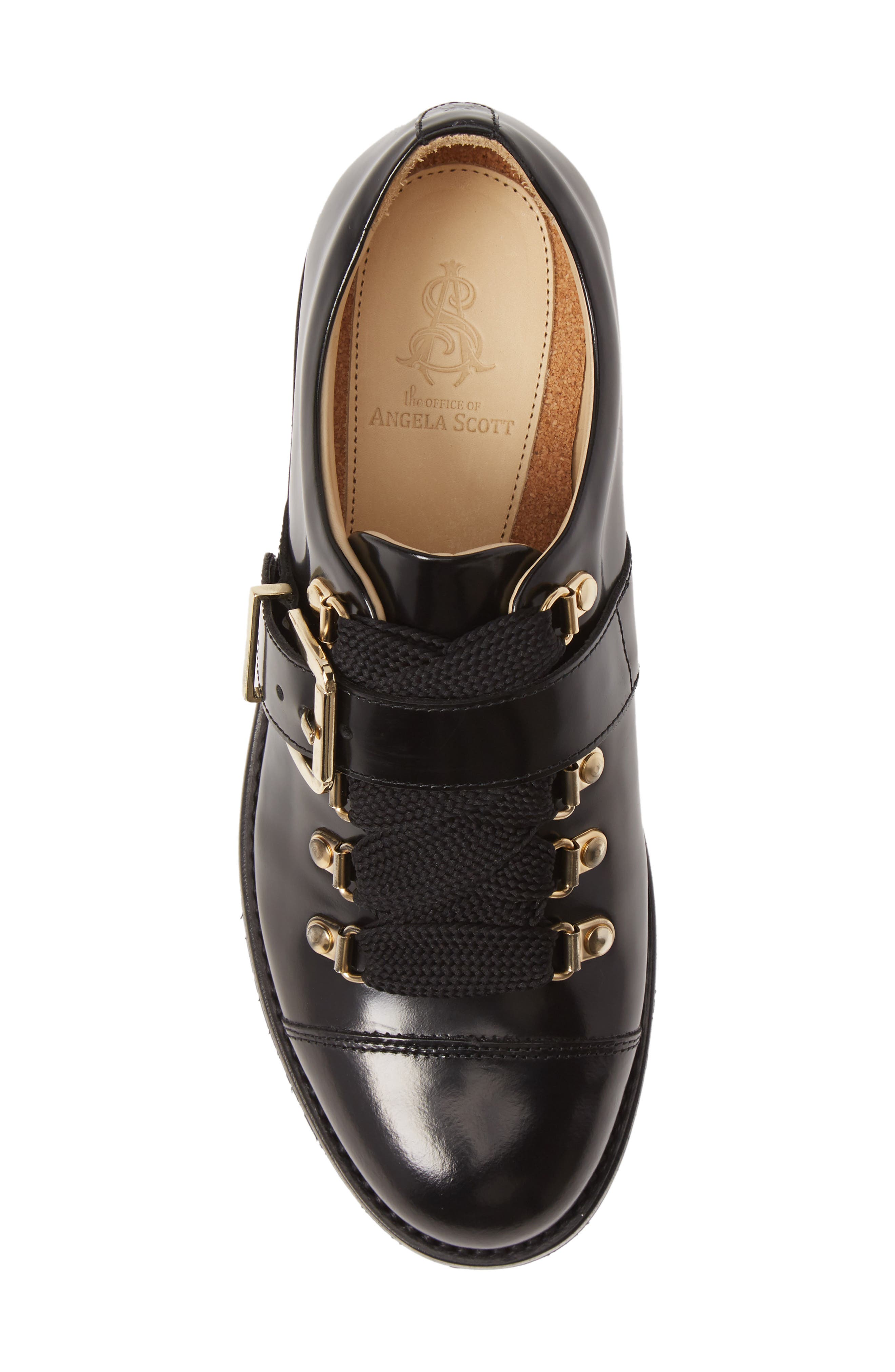 The Office of Angela Scott Mr. Logan Lug Oxford, Alternate, color, Black