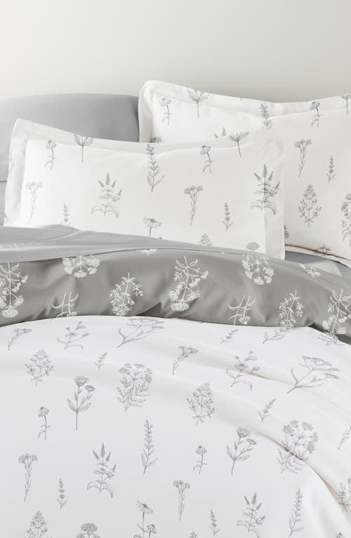 Homespun Bundle Duvet Set In Light Gray