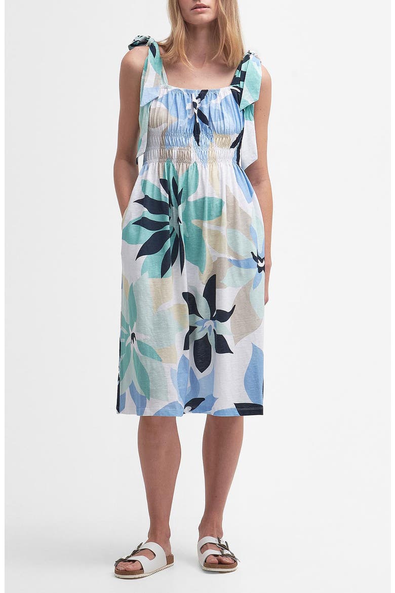 Nadia Floral Midi Dress, Main, color, MULTI
