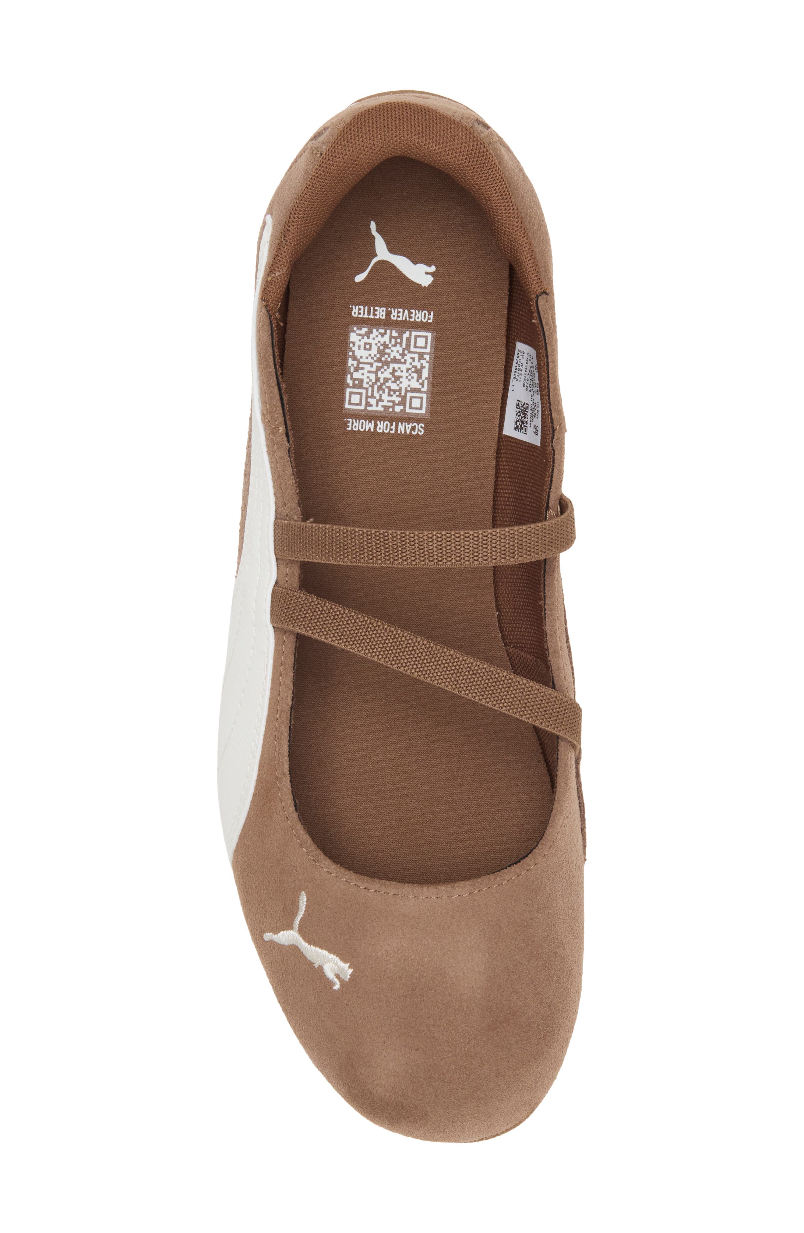 Replicatch Ballet Sneaker, Alternate, color, HAUTE COFFEE/ WARM WHITE