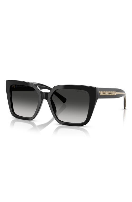 Tiffany & Co . 55mm Gradient Square Sunglasses In Multi