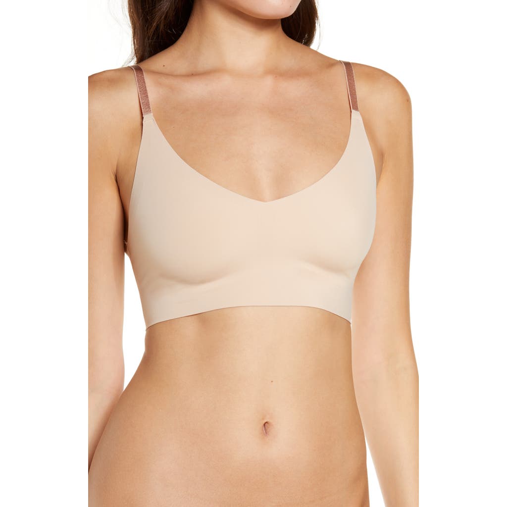 True & Co. True & Co The True Body Triangle Convertible Strap Bralette In Neutral