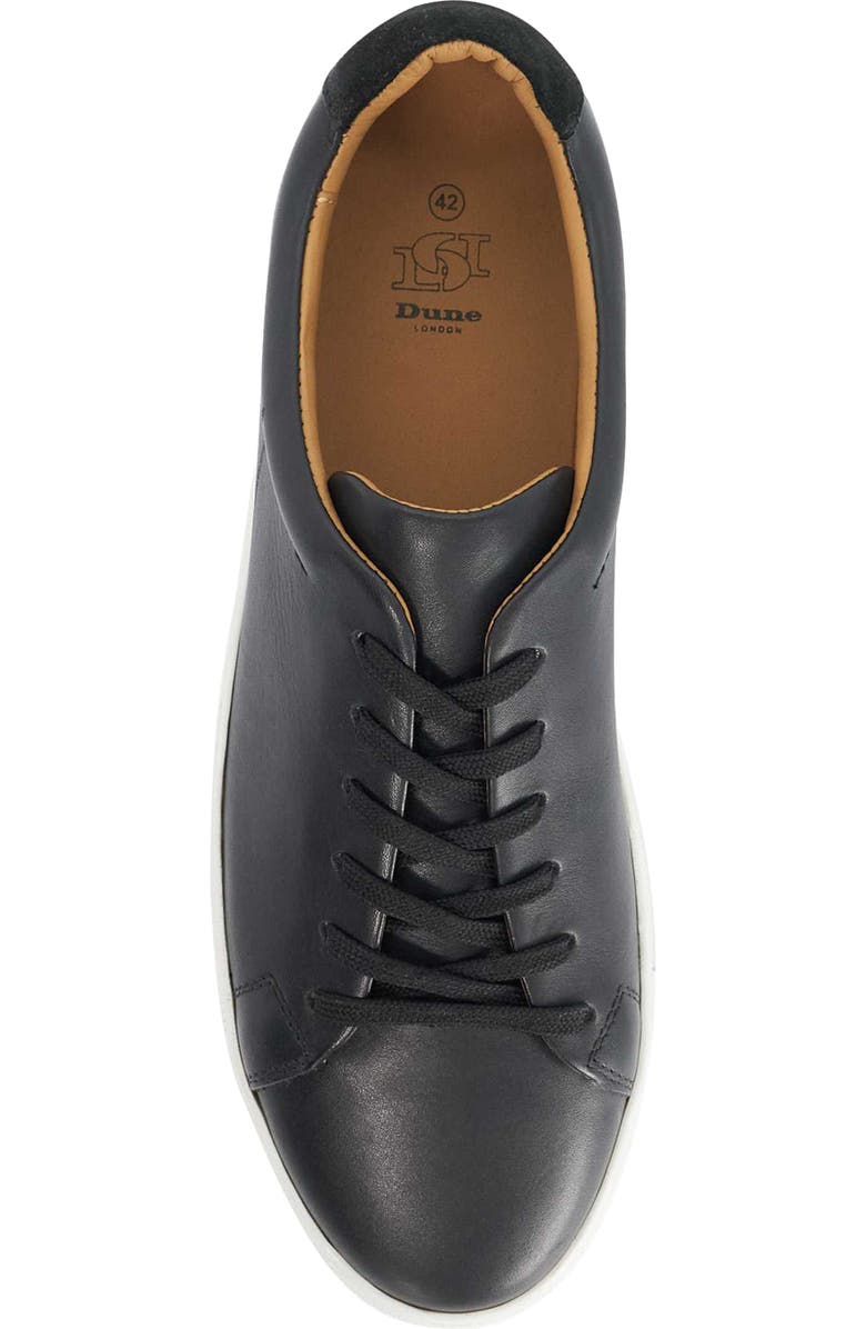 Dune London Trevons Low Top Sneaker, Alternate, color, Black