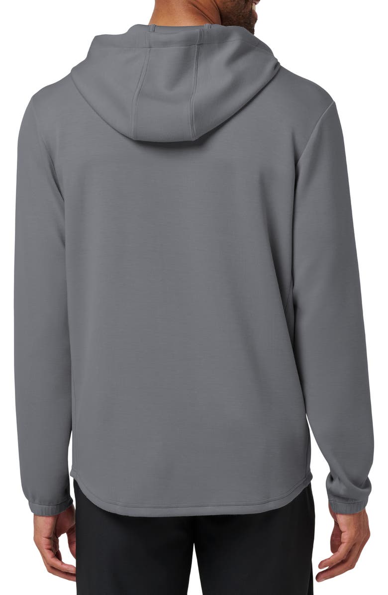 TravisMathew Fibercloud Hoodie, Alternate, color, Light Grey