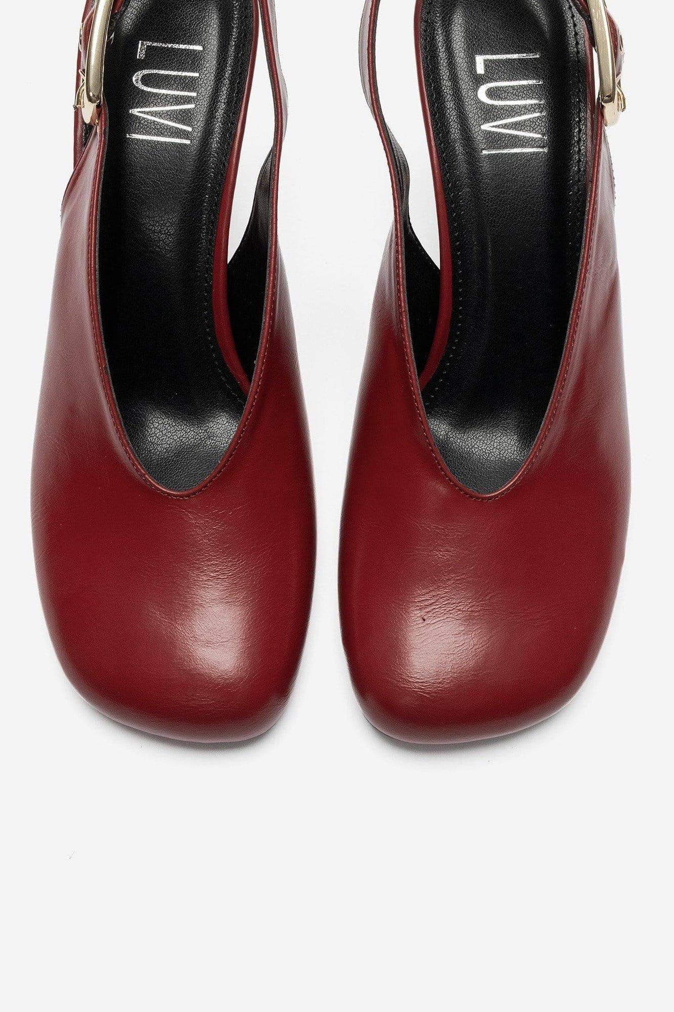 Flaris Slingback Stiletto Pump, Alternate, color, Red