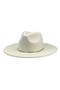 Metal Trim Felt Fedora