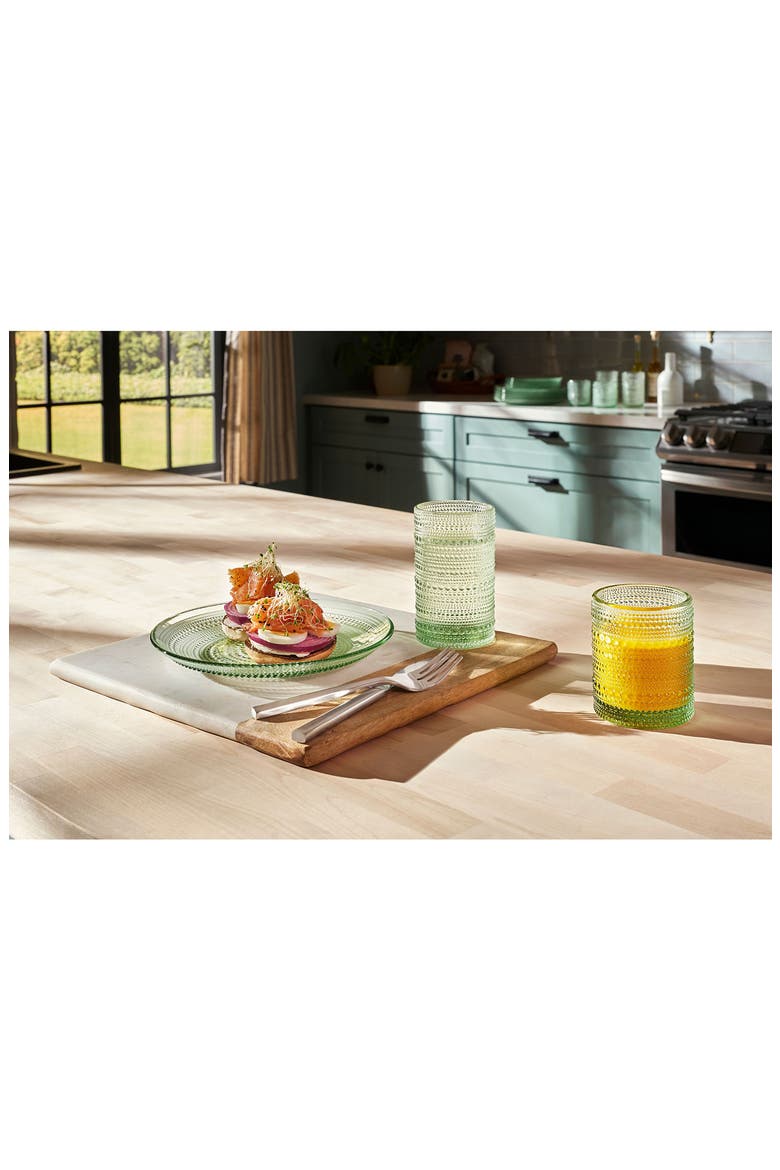Jupiter Set of 4 Salad Plates, Alternate, color, SAGE
