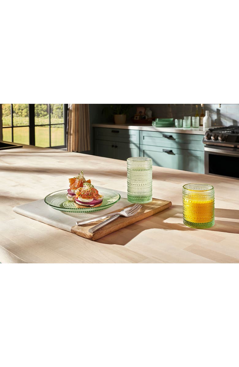 Fortessa Jupiter Set of 4 Salad Plates, Alternate, color, Sage