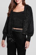 GUESS Keyla Fuzzy Cardigan