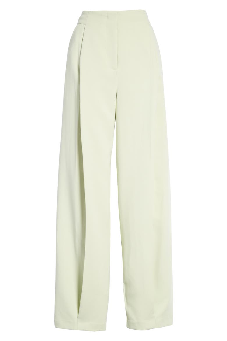 EDITION Wide Leg Trousers, Alternate, color, LIGHT GREEN