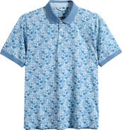 Swannies Haven Floral Performance Golf Polo
