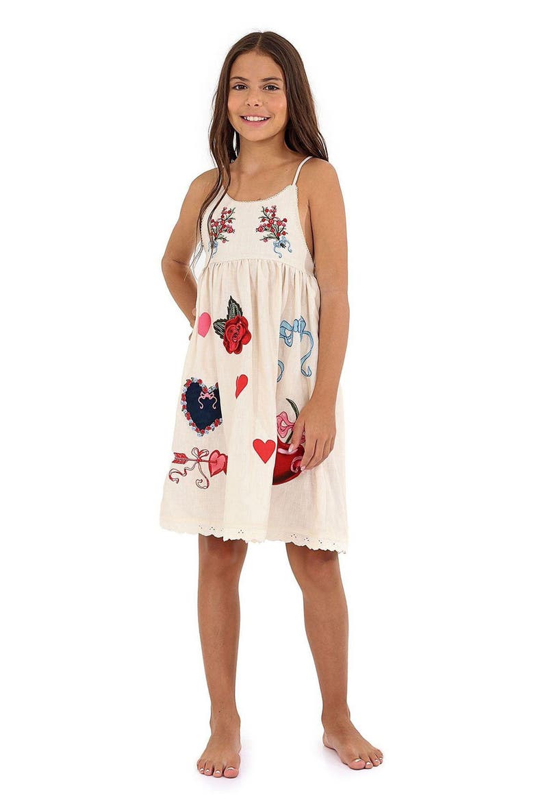 Kids' Capri Cherish Sundress, Alternate, color, MULTICOLOR