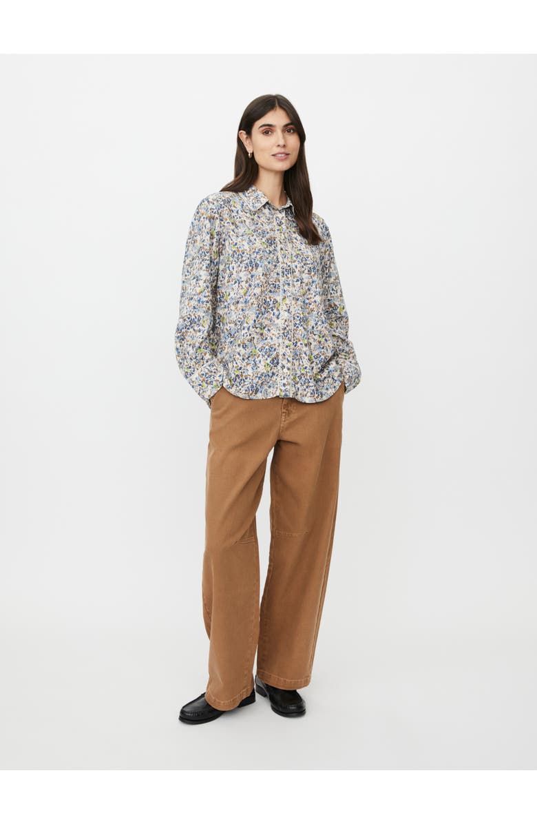 Masai Copenhagen MaIthyria Floral Print Shirt, Alternate, color, Placid Blue