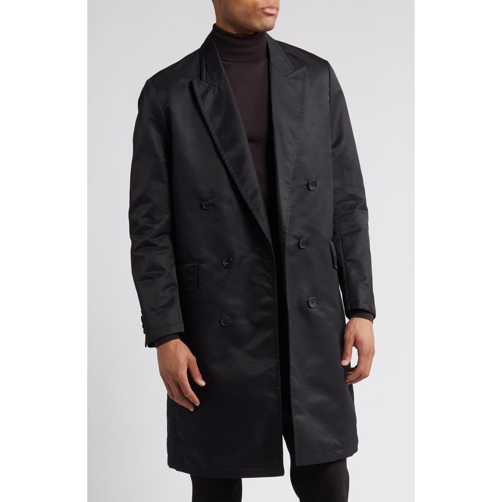 Cardinal of Canada Leo Double Breasted Raincoat in Black  product