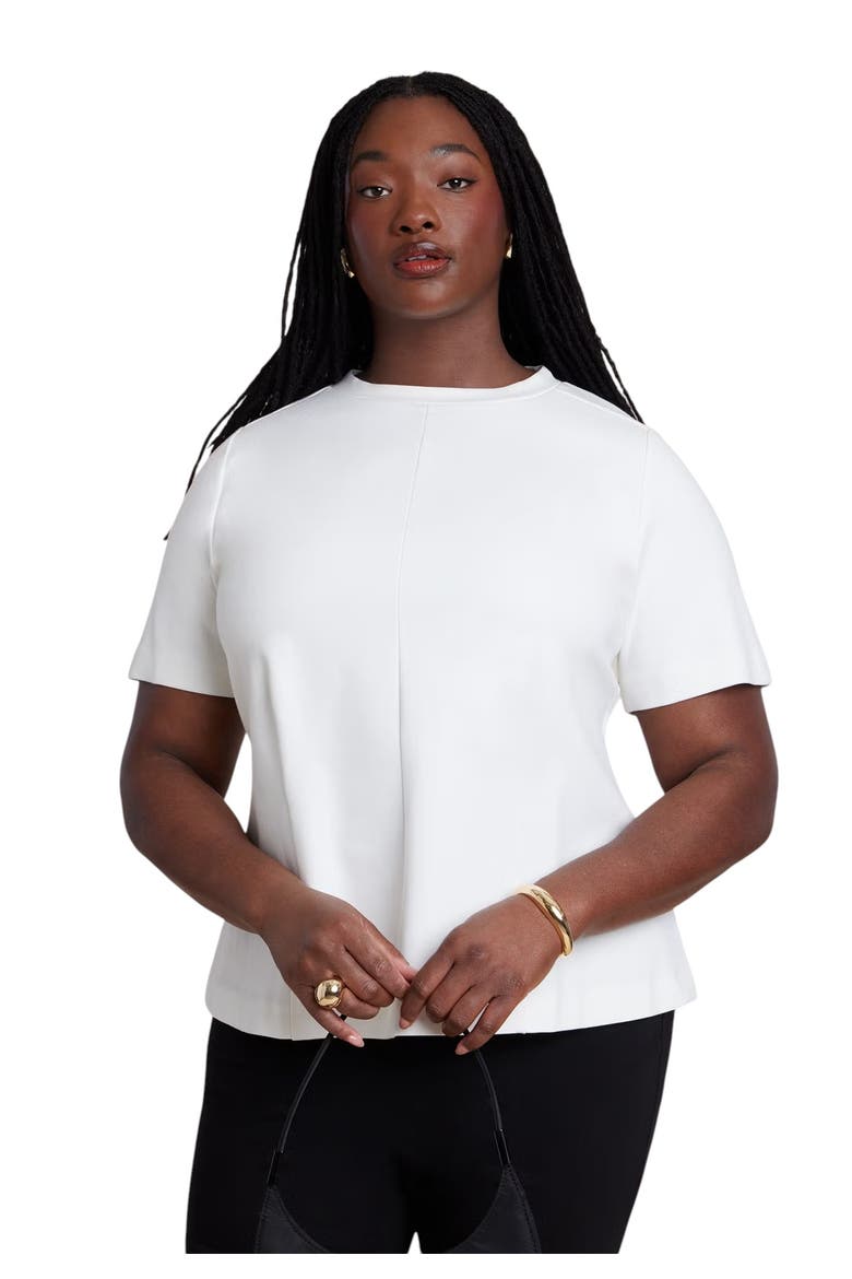 Seamed Flared Top, Main, color, JET STREAM
