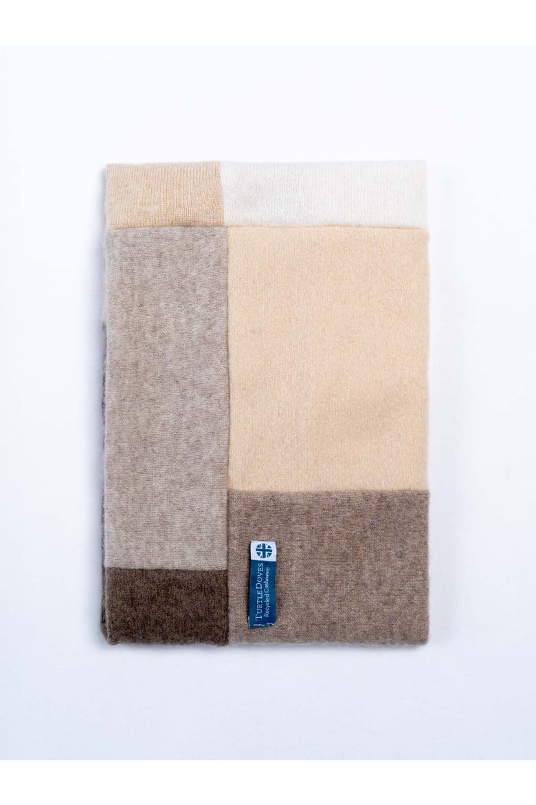 Cashmere Neckwarmer And Glove Bundle, Alternate, color, Neutral Mix