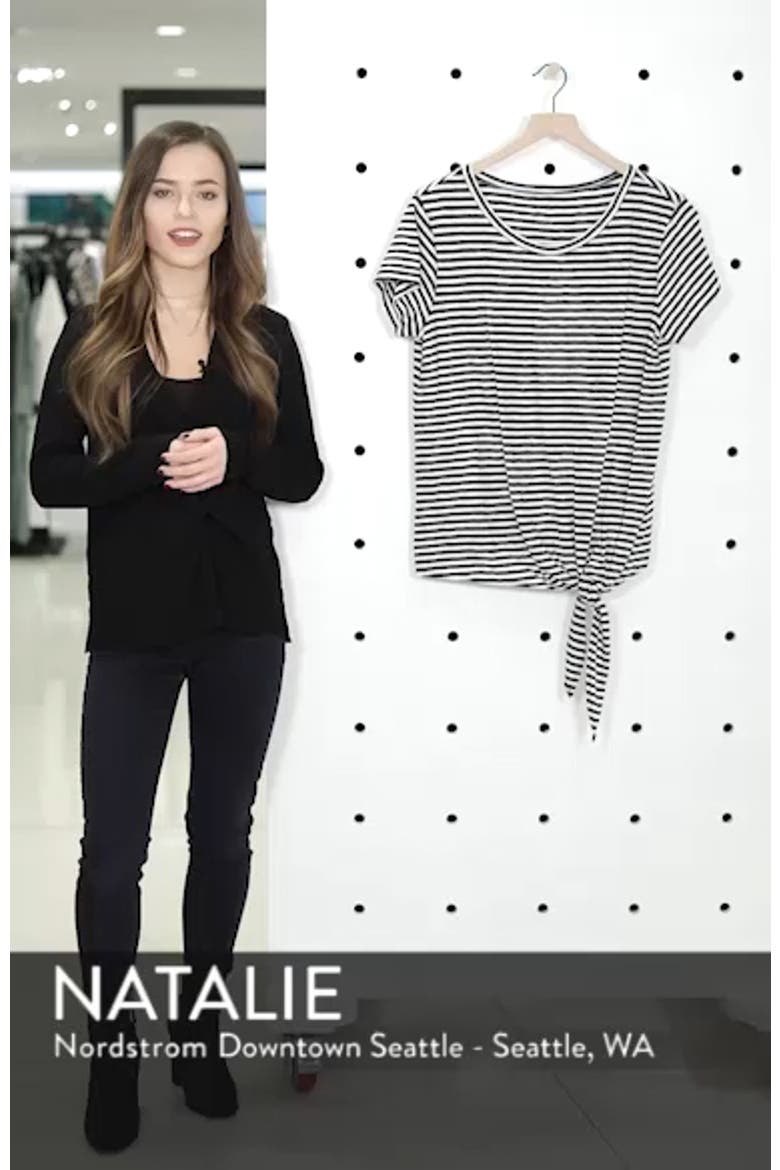Tie Front Tee video